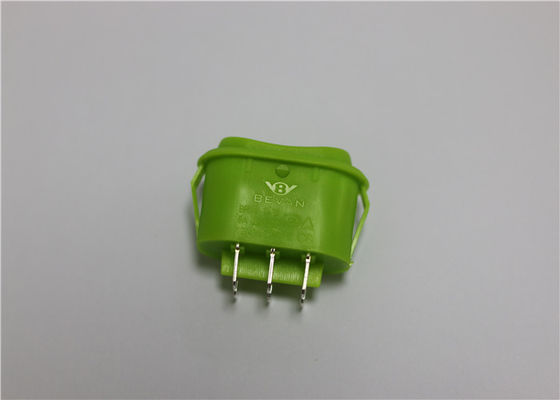 卵形の防水小型ロッカー スイッチ、緑のロッカー スイッチ10a 250v
